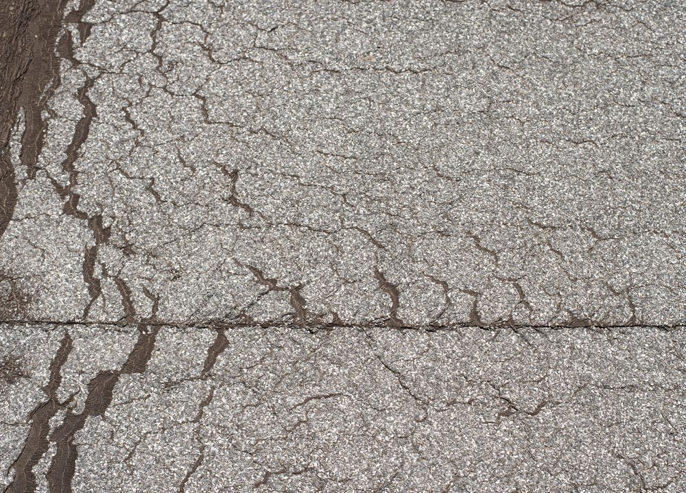Losliggend dakleer op plat dak in Ochten